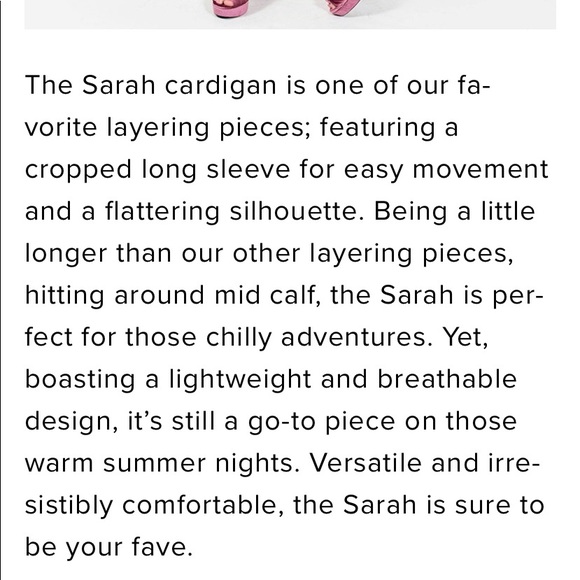 Brand new Lulu roe Sarah cardigan - Picture 3 of 3